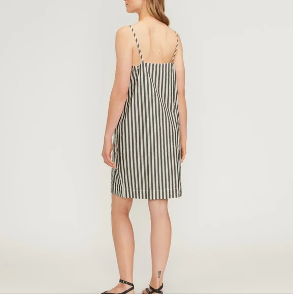Everlane Poplin Slip Dress NWT - Picture 3 of 6